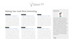 Desktop Screenshot of dabeatfm.com